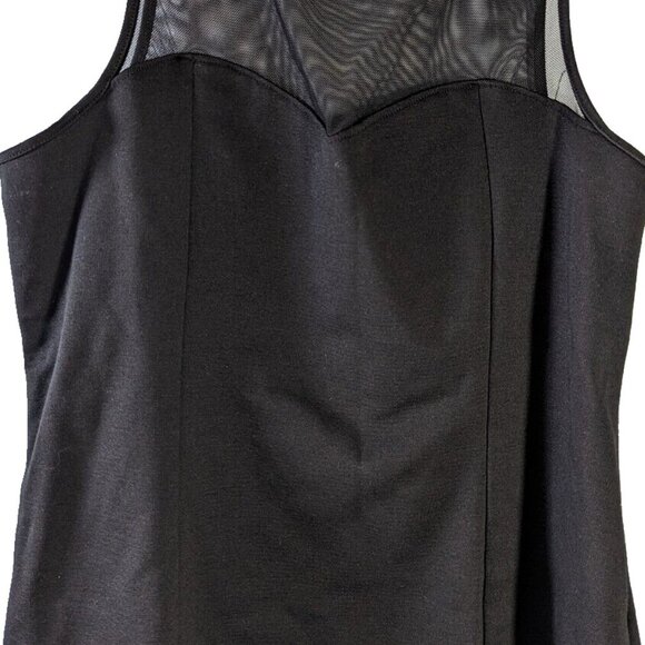 U 2 B Woman’s Mesh Top Black Tank Camisole Top Large (L) - Picture 3 of 8